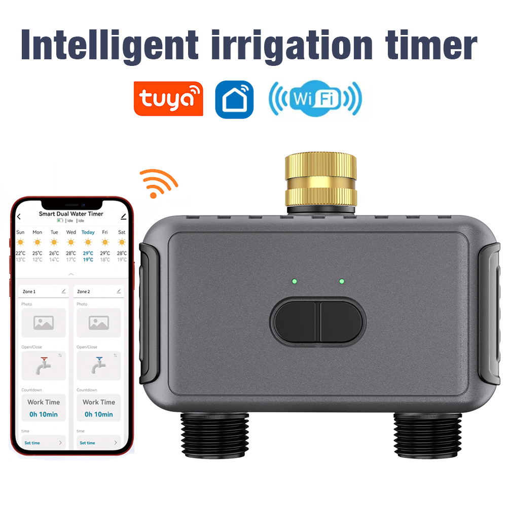 Smart Garden Sprinkler System - Automatyczny sterownik nawadniania WiFi z podwójnym