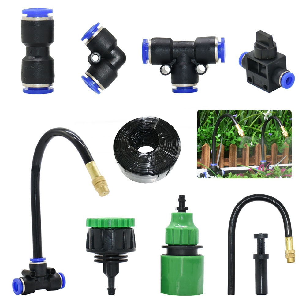 Smart Garden Sprinkler System - System chłodzenia mgłą na zewnątrz mosiężny