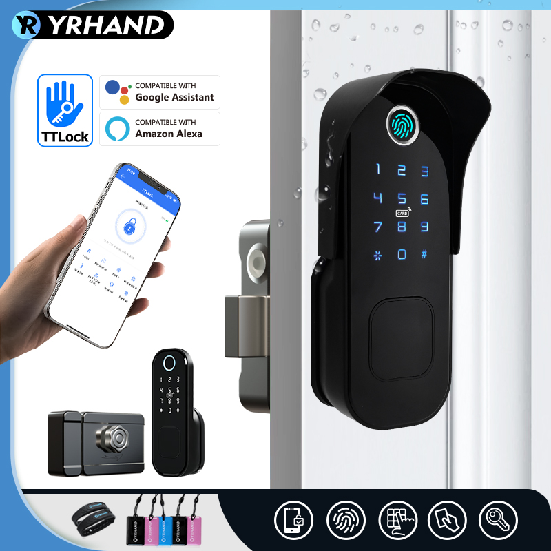 Smart Garden Gate Lock - Tuya zamek do drzwi z czytnikiem