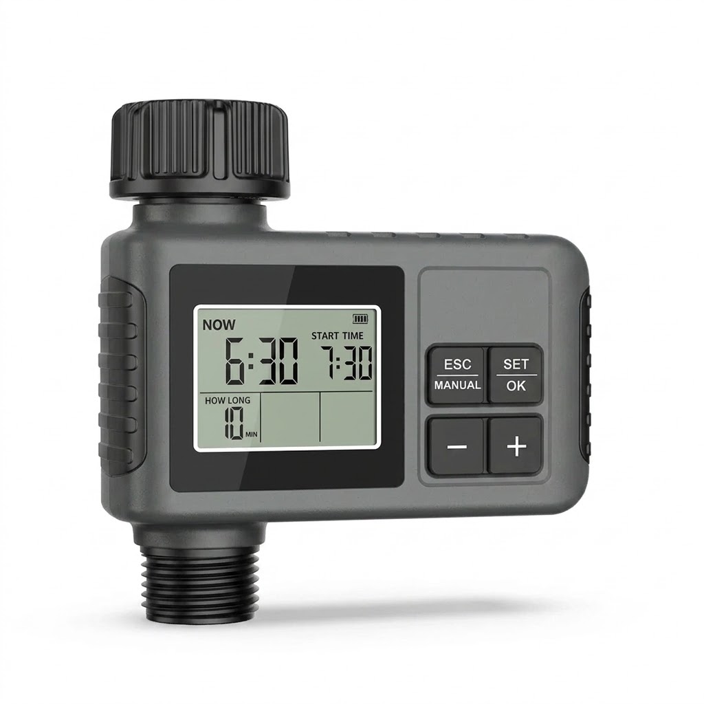 Smart Garden Tools - Timer nawadniający z wyświetlaczem LCD IPX5