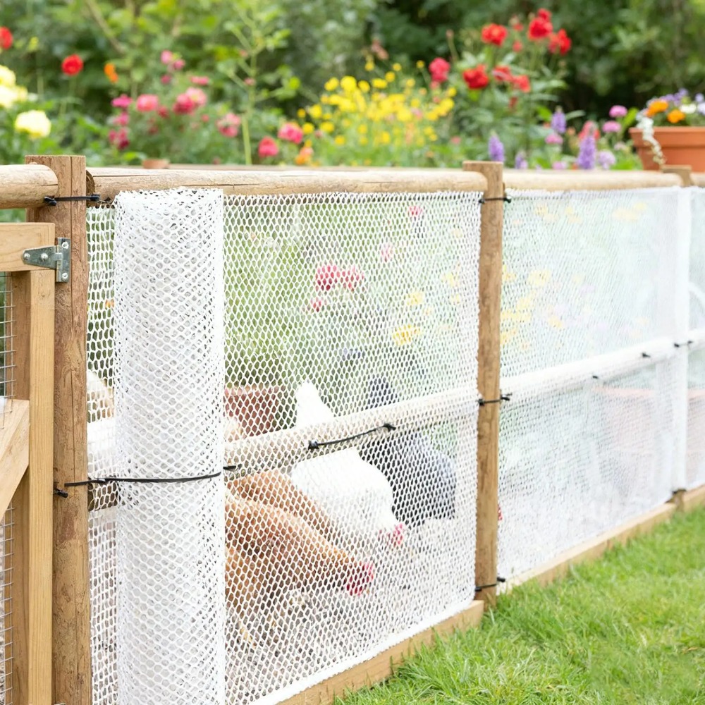 Smart Garden Fence - Plastikowa siatka ochronna do ogrodu, druciana