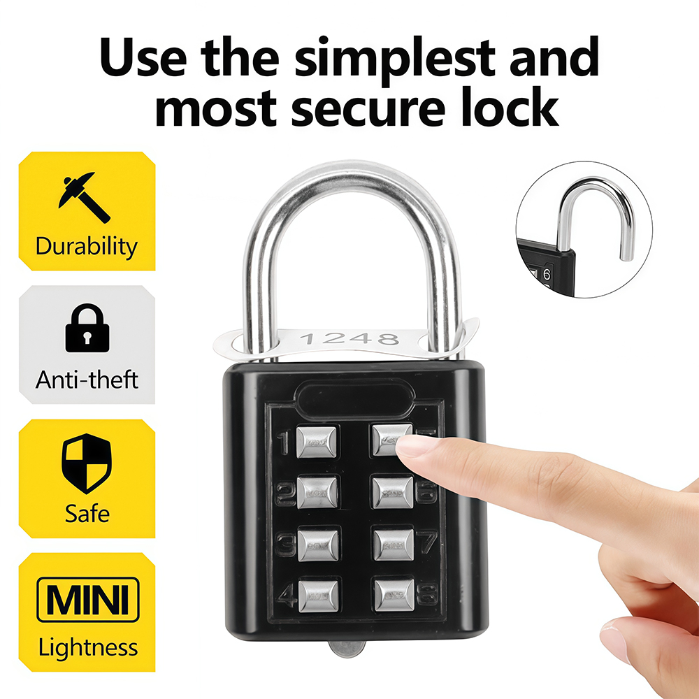 8-cyfrowy Zewnętrzny Wodoodpor – Smart Garden Gate Lock recenzja i cena