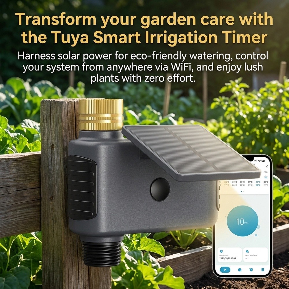 Inteligentny, solarny timer do – Smart Garden Greenhouse recenzja i cena