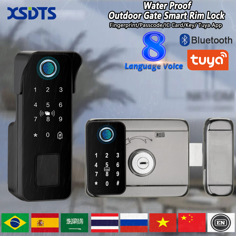 Wodoodporny inteligentny zamek – Smart Garden Gate Lock recenzja i cena