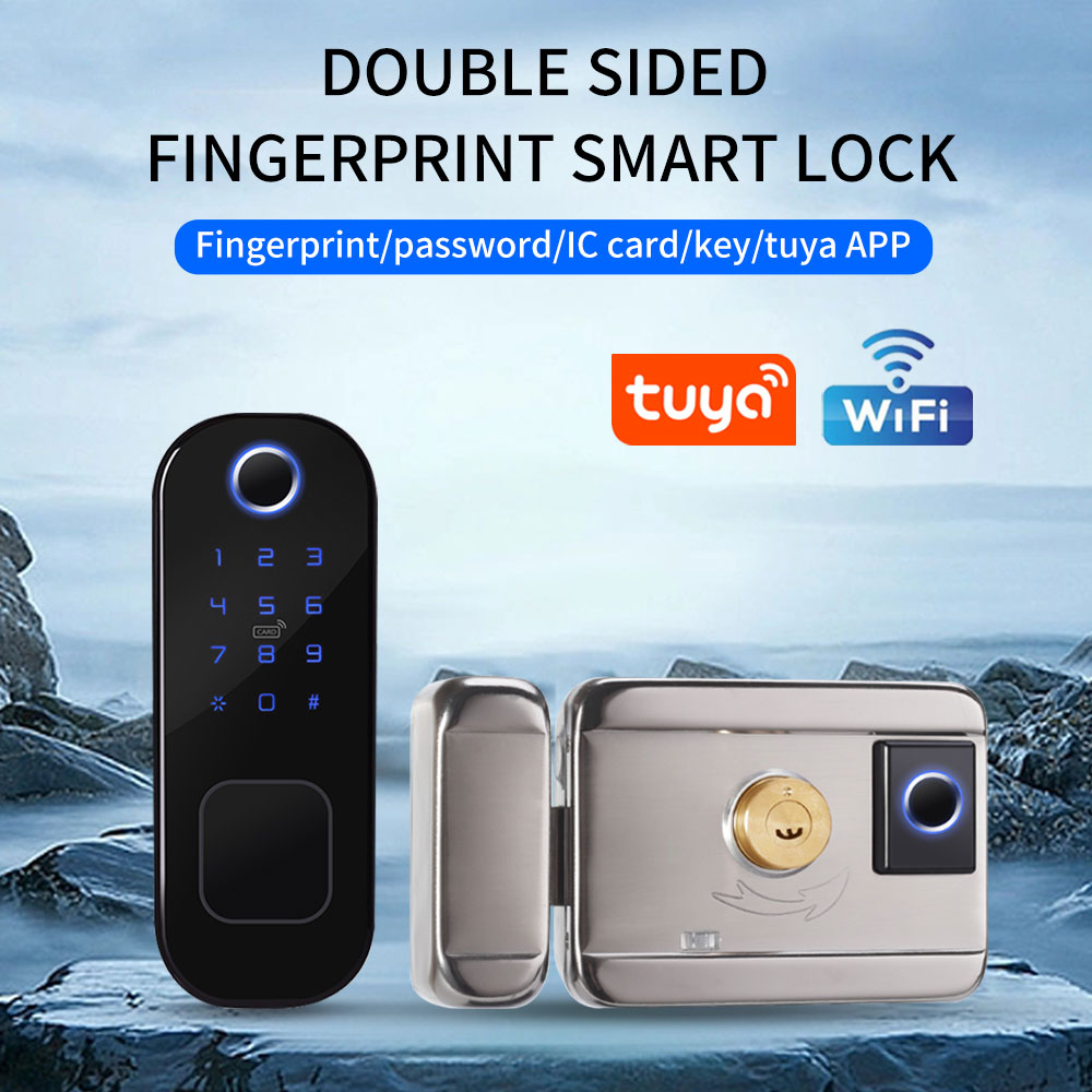 Zamek do drzwi Tuya z czytniki – Smart Garden Gate Lock recenzja i cena