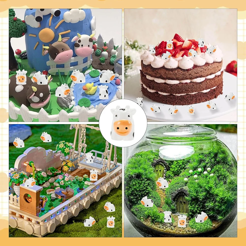 100 szt. Mini figurki krów żyw – Smart Garden Mini recenzja i cena
