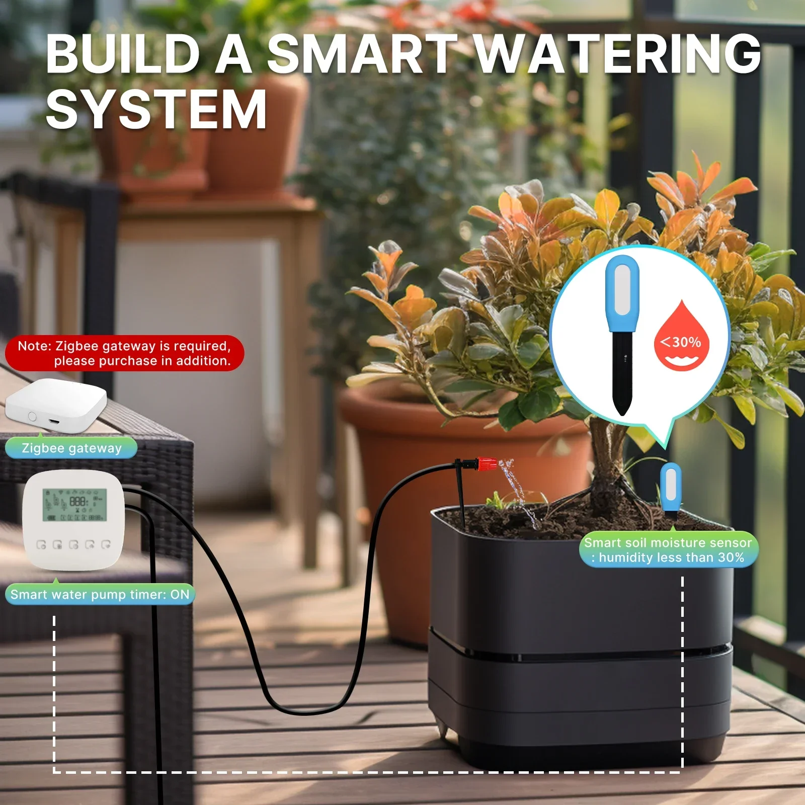MOES Smart ZigBee miernik temp – Smart Urban Garden recenzja i cena