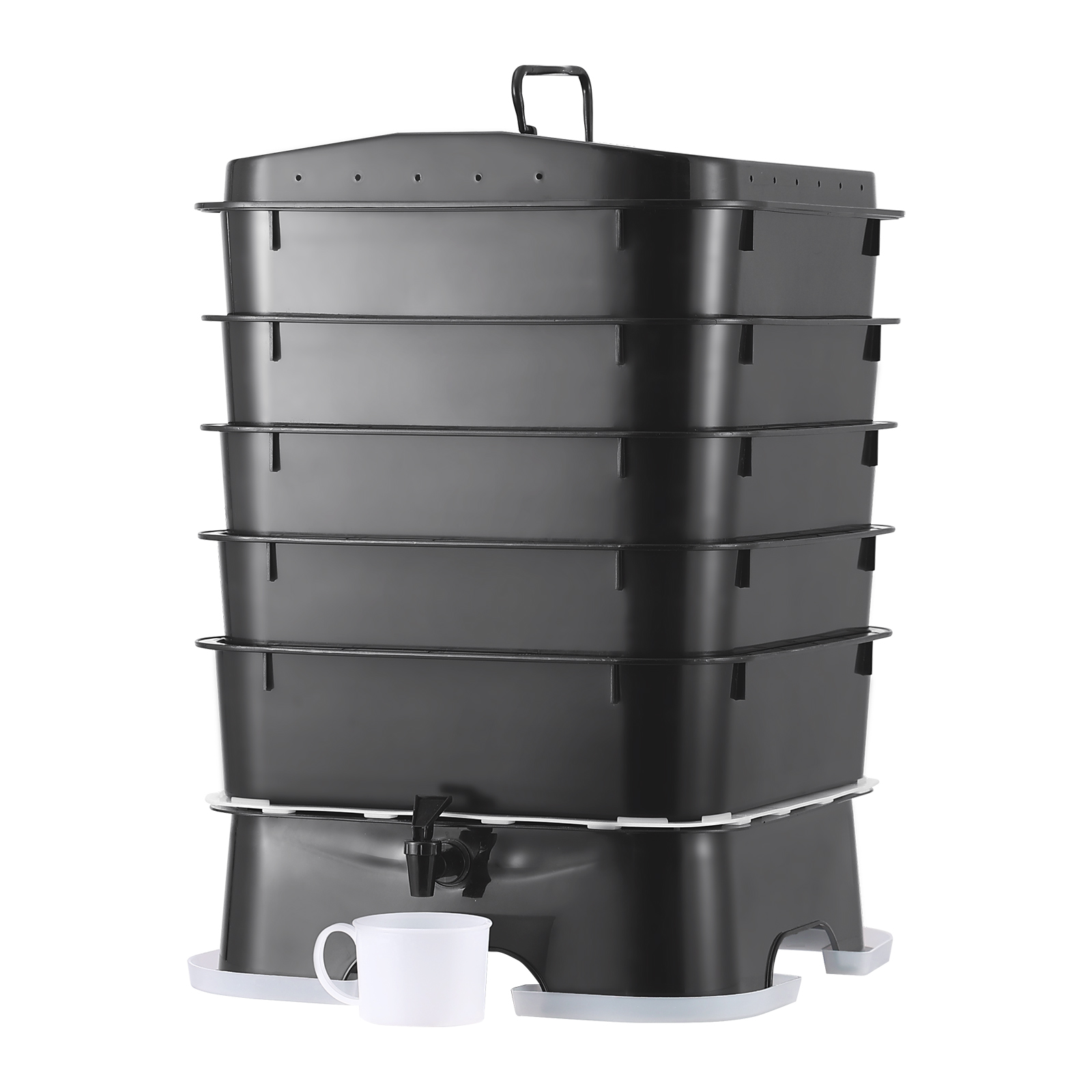 Kompostownik Roboczkowy 5-Poje – Composting Kit Indoor recenzja i cena