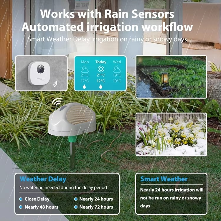 Sterownik nawadniania Tuya WiF – Smart Garden Zone recenzja i cena