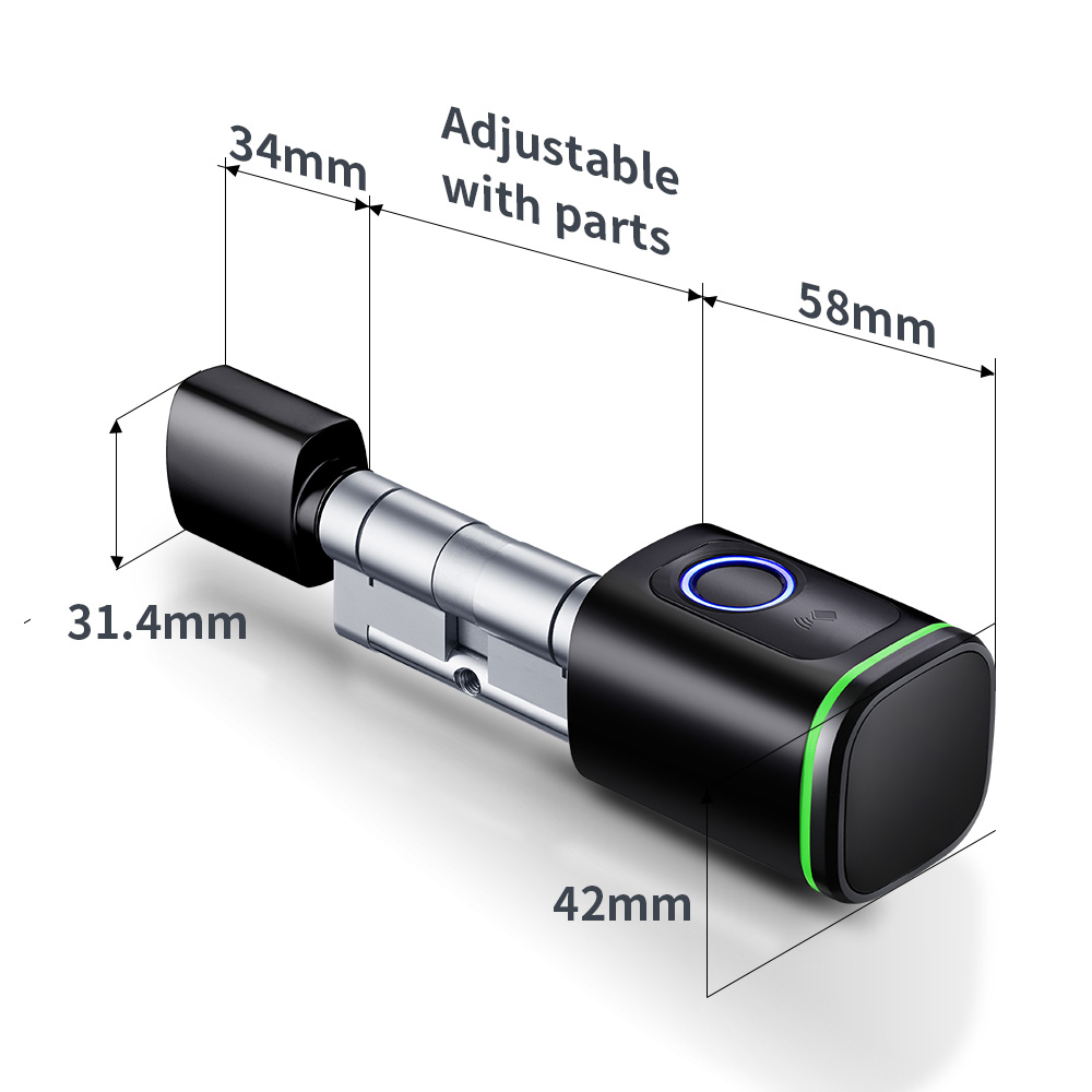 Inteligentny zamek cylindryczn – Smart Garden Gate Lock recenzja i cena