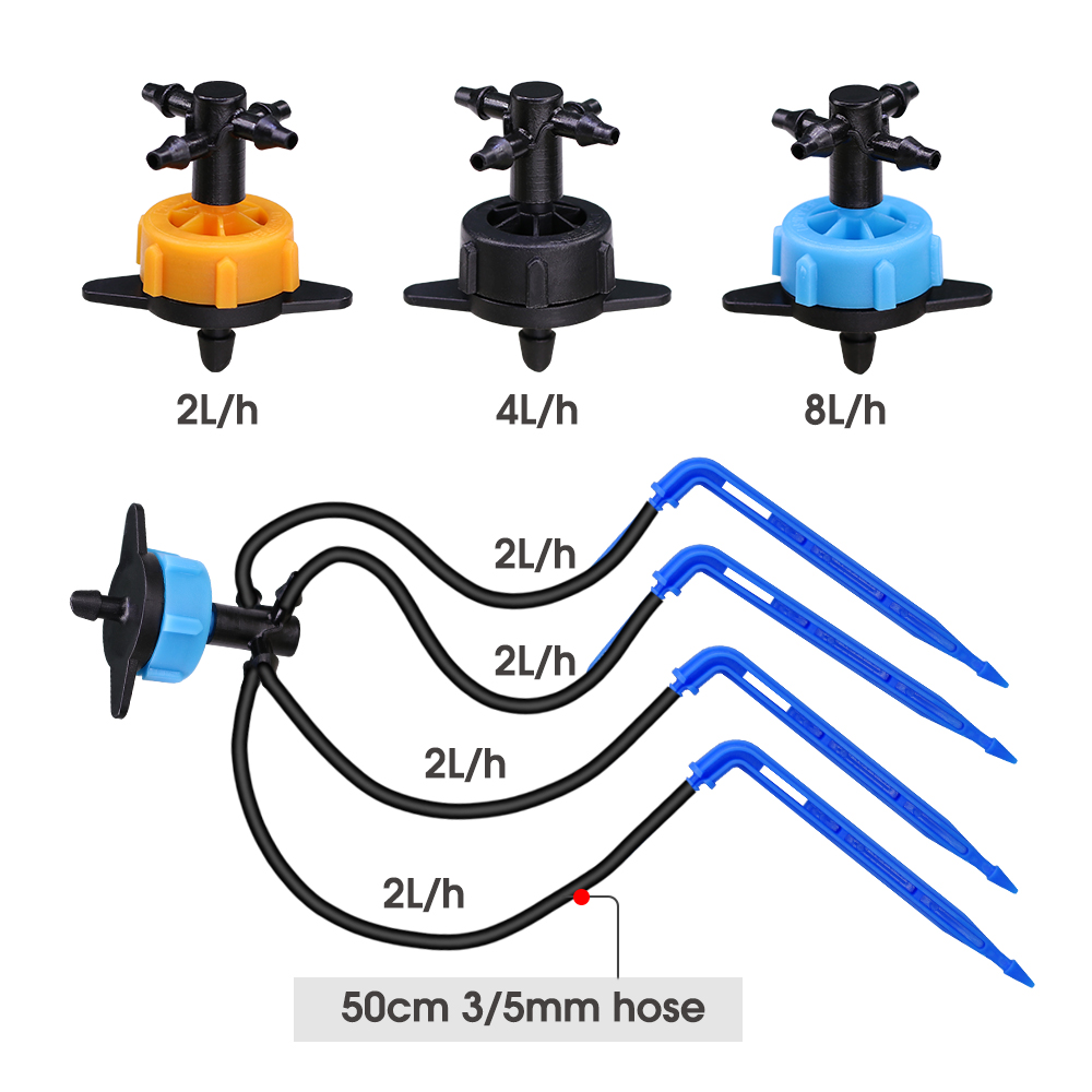 10 zestawów 2/4/8L/H Bend Arro – Smart Garden Sprinkler System recenzja i cena