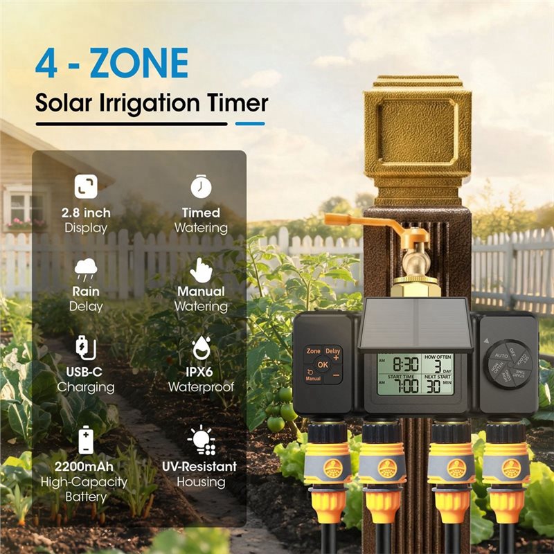 Solarny Timer Nawadniania do O – Smart Garden Zone recenzja i cena