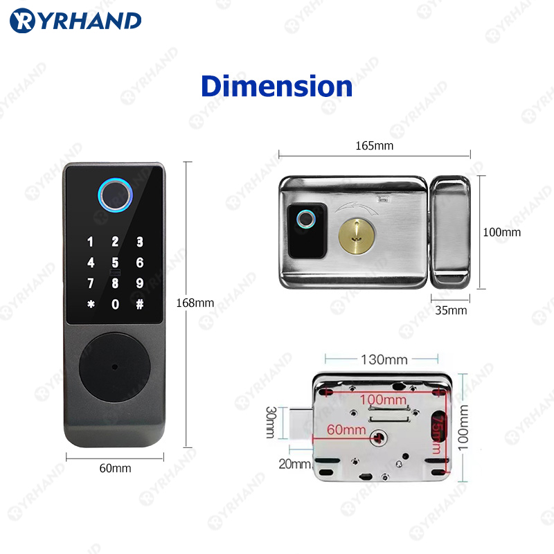 Tuya inteligentny zamek wodood – Smart Garden Gate Lock recenzja i cena
