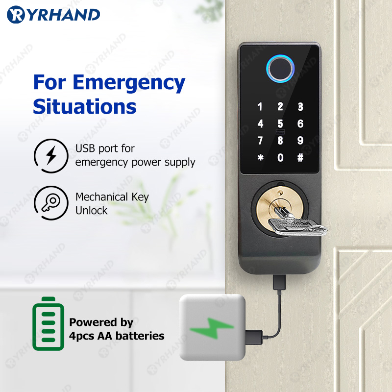 Tuya inteligentny zamek wodood – Smart Garden Gate Lock recenzja i cena